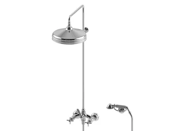 ITALICA 3284-33-300 - Wall-mounted shower panel with hand shower by RUBINETTERIE STELLA - view 2